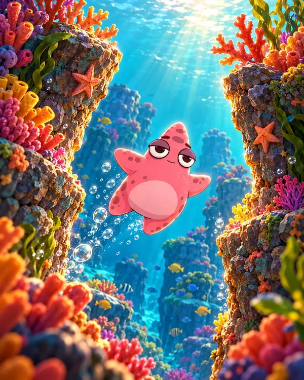 Reef Runner: promotional illustration
