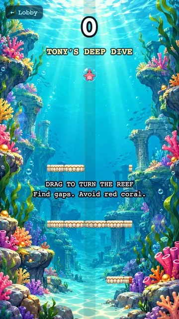 Tony’s Deep Dive gameplay