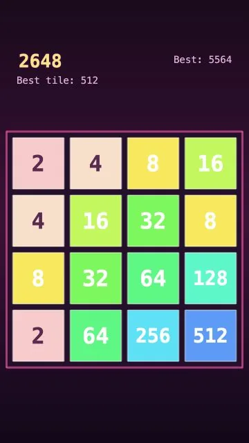 2048 gameplay