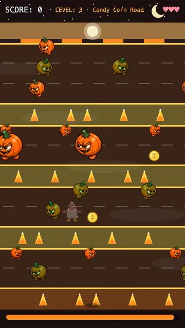 Pumpkin Dash gameplay